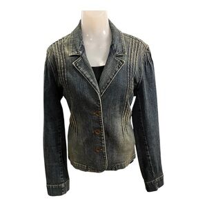 Levi's Y2K Fitted Denim Blazer size L